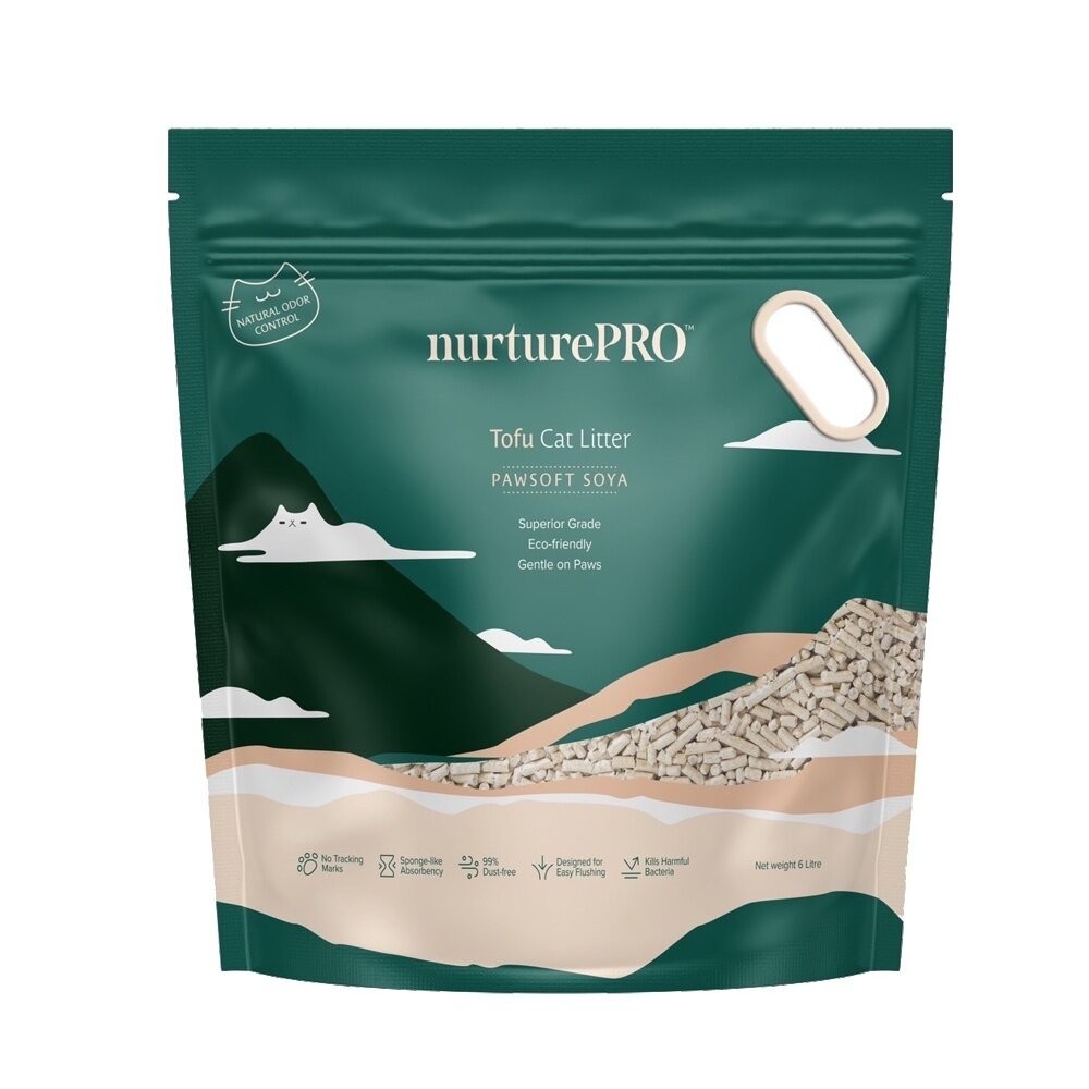 Nourish Life 天然密碼 寵小到大 環保貓砂【單包】豆腐貓砂 吸水快 凝結強 貓砂『林口旗艦店』-規格圖6