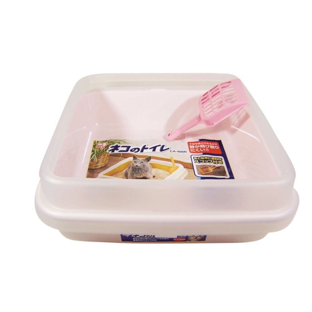 雙層貓便盆CA-400N-桃