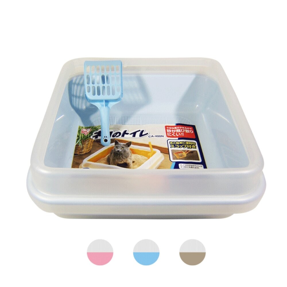 雙層貓便盆CA-400N-青