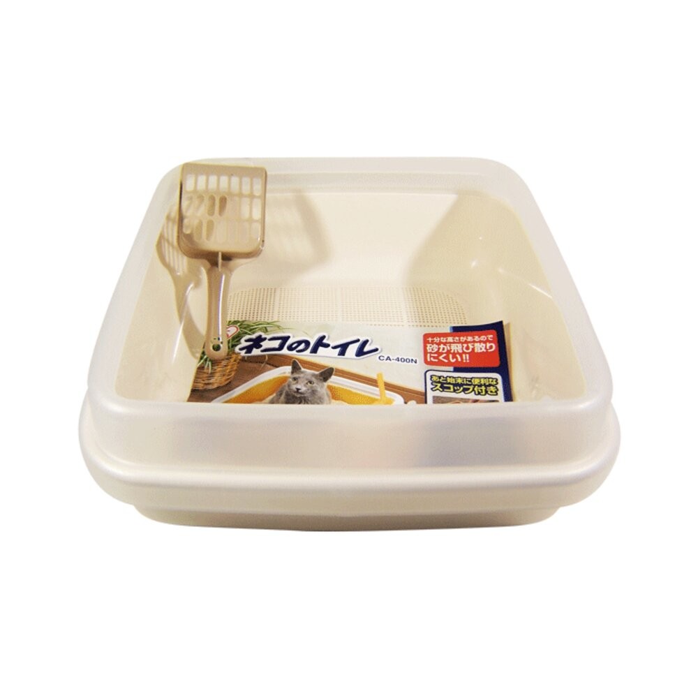 雙層貓便盆CA-400N-茶