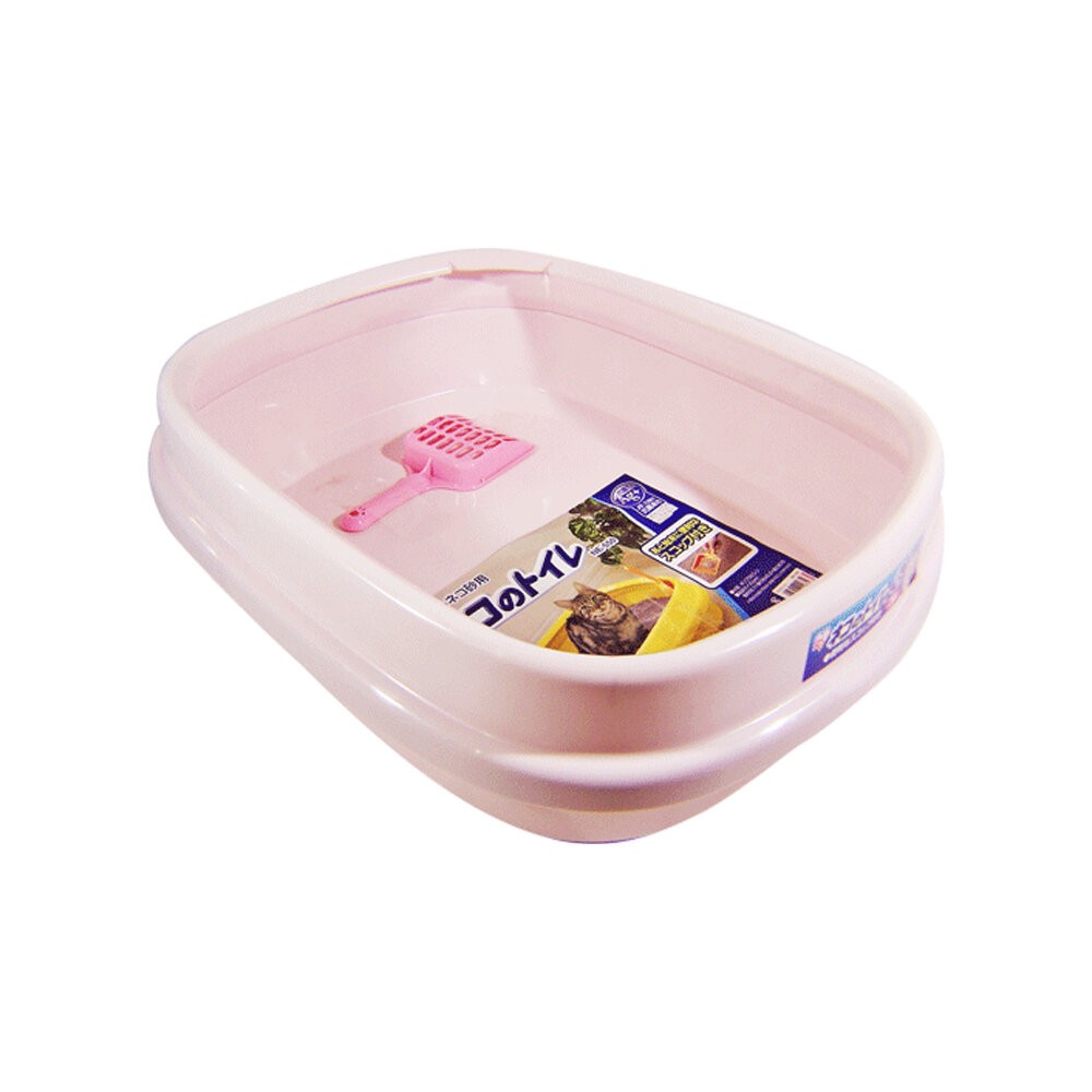 IRIS 貓砂盆 一週間大玉貓便盆 雙層貓便盆 半開放式 全覆蓋式 加大款 砂不漏 除臭貓便盆  貓便盆『WANG』-規格圖4