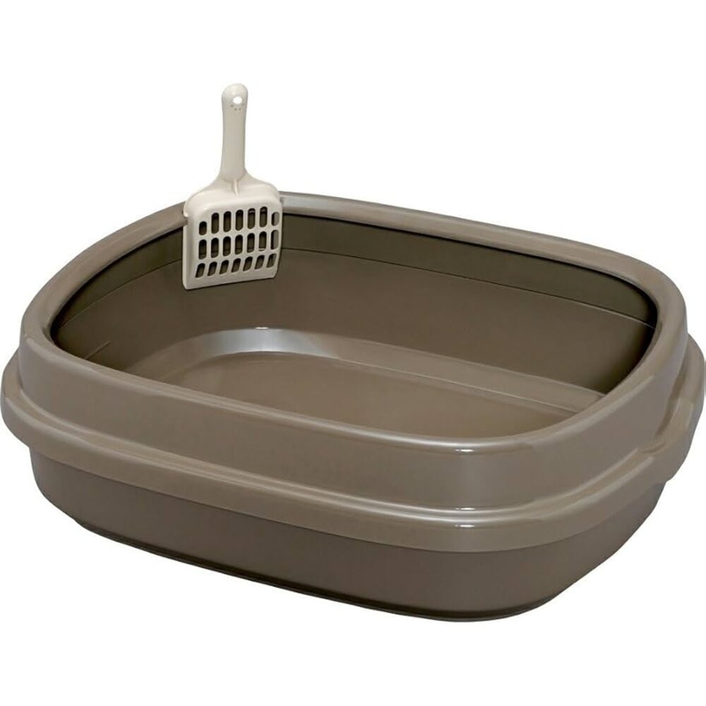 IRIS 貓砂盆 一週間大玉貓便盆 雙層貓便盆 半開放式 全覆蓋式 加大款 砂不漏 除臭貓便盆  貓便盆『WANG』-規格圖4