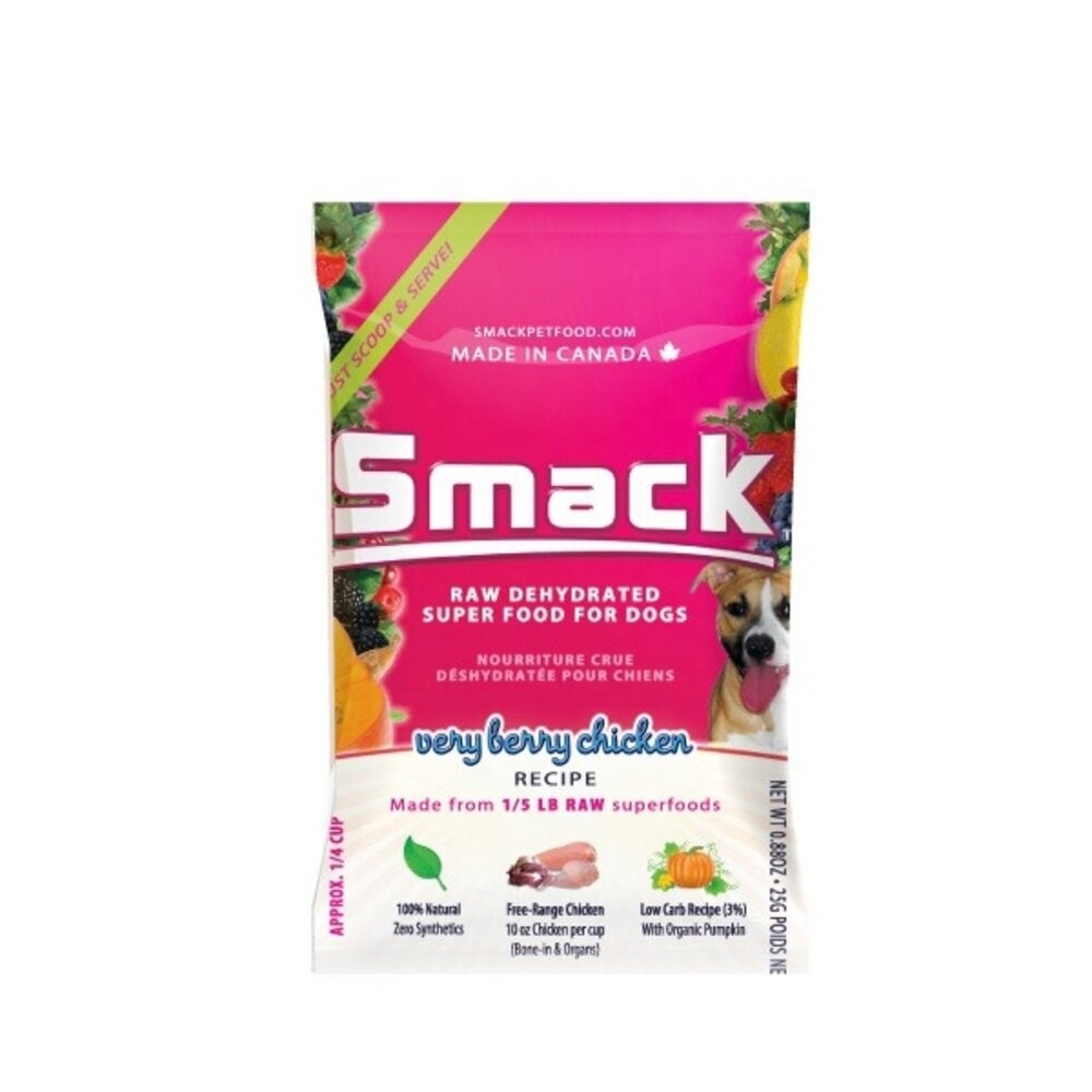加拿大 SMACK 樂食客 低溫風乾生肉犬貓糧 25g 高蛋白 生肉糧 風乾糧 狗飼料 貓飼料『WANG』-規格圖7