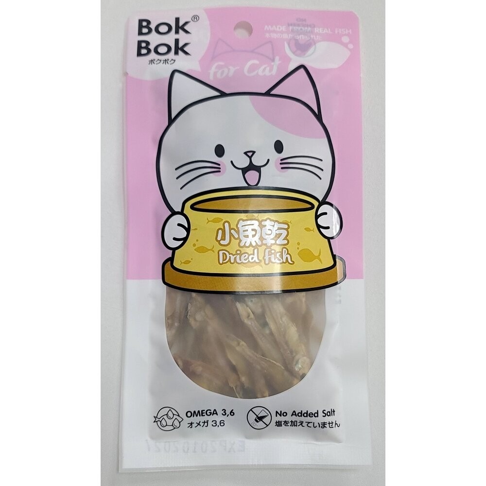 BokBok 波客 鮮魚肉乾系列 肉乾 肉條 鯊魚肉乾 小魚乾 貓薄荷 木天寥 貓零食『林口旗艦店』-規格圖6