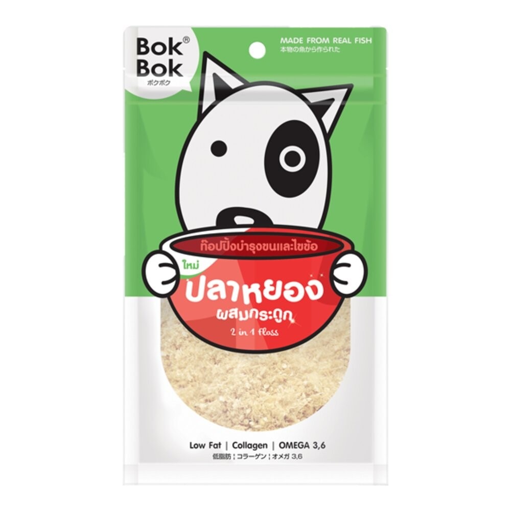 BokBok 波客 巨霸 咬咬棒軟骨棒系列 鯊魚軟骨 一口肉乾 肉鬆 小魚乾 肉乾 軟骨棒 狗零食『旺城寵物』-規格圖7