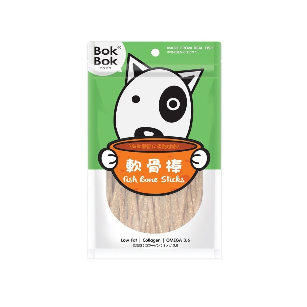 BokBok 波客 巨霸 咬咬棒軟骨棒系列 鯊魚軟骨 一口肉乾 肉鬆 小魚乾 肉乾 軟骨棒 狗零食『旺城寵物』-規格圖7