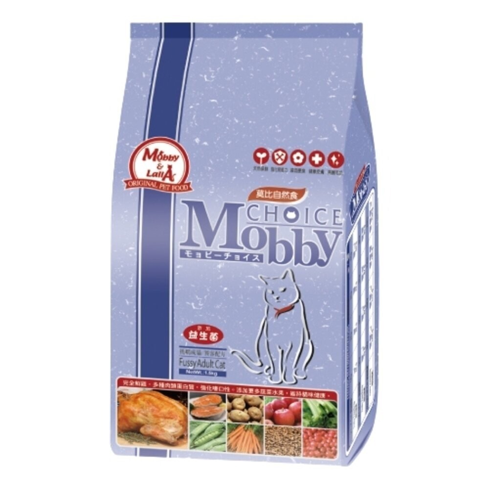 MobbyChoice 莫比 貓飼料 全規格 鹿肉 幼母貓 低卡 化毛 鵪鶉 鱒魚 無穀貓『林口旗艦店』-規格圖7