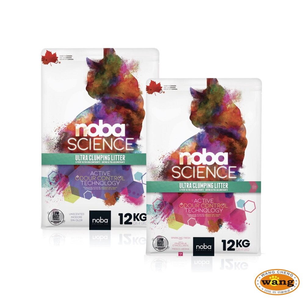 noba科學礦砂-氣泡清新 26.4LB｜12kg【免運】氣泡清新/無香 加拿大 原廠授權 ｜快速結塊・高吸收・低粉塵-細節圖2