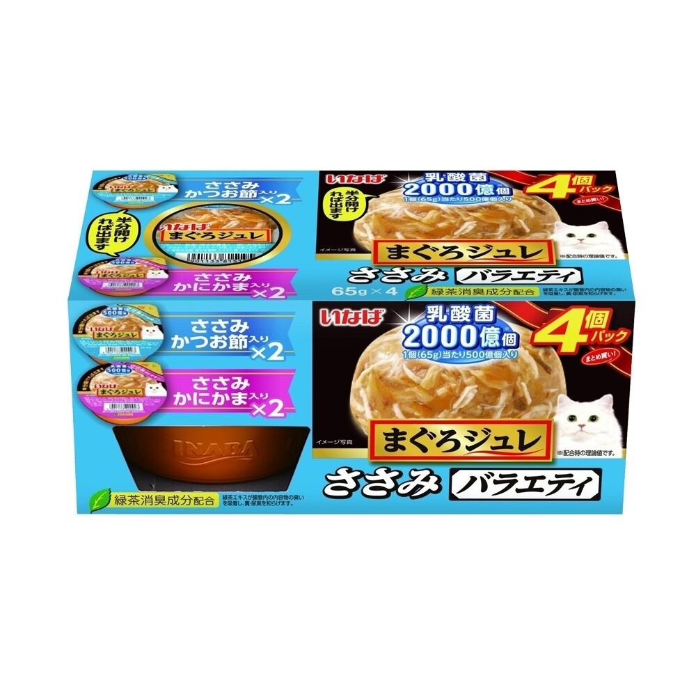 日本 CIAO 鮪魚乳酸菌果凍杯貓系列 65gx4入小杯裝 方便食用貓食品 果凍杯 貓罐 貓零食『林口旗艦店』-規格圖4