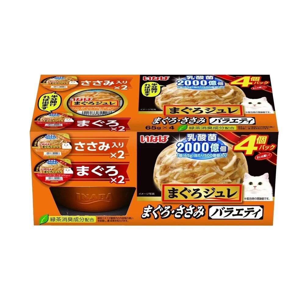 日本 CIAO 鮪魚乳酸菌果凍杯貓系列 65gx4入小杯裝 方便食用貓食品 果凍杯 貓罐 貓零食『林口旗艦店』-規格圖4