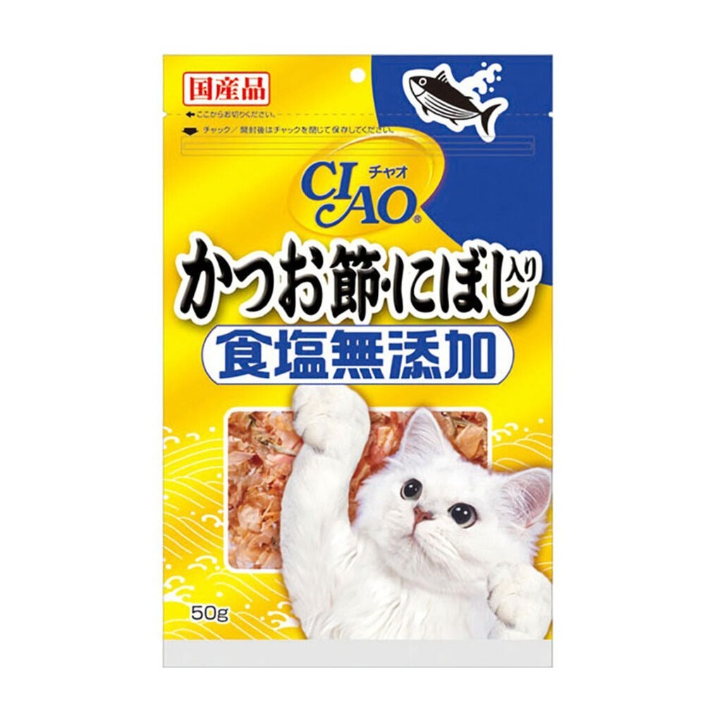 日本 CIAO 貓零食系列 柴魚片 鰹魚片40-50g 無添加鹽 沙丁魚 柴魚片 公司貨 貓點心 貓零食『林口旗艦店』-規格圖5
