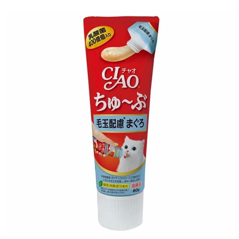 日本 CIAO 啾嚕管狀肉泥80g 啾嚕乳酸菌肉泥膏 水分補給肉泥膏 綜合營養肉泥膏 貓肉泥 原廠公司貨『林口旗艦店』-規格圖4
