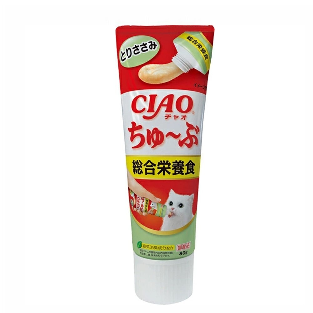 日本 CIAO 啾嚕管狀肉泥80g 啾嚕乳酸菌肉泥膏 水分補給肉泥膏 綜合營養肉泥膏 貓肉泥 原廠公司貨『林口旗艦店』-規格圖4
