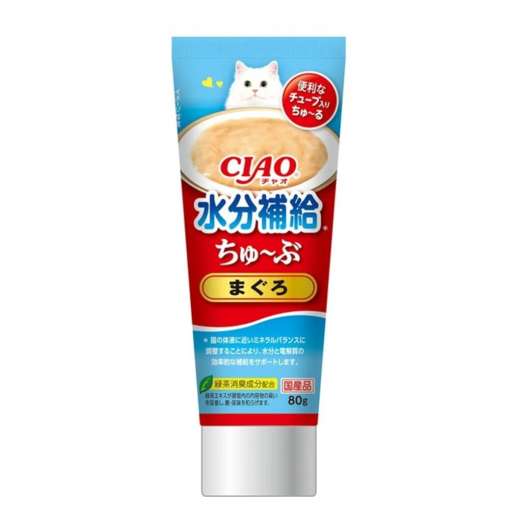 日本 CIAO 啾嚕管狀肉泥80g 啾嚕乳酸菌肉泥膏 水分補給肉泥膏 綜合營養肉泥膏 貓肉泥 原廠公司貨『林口旗艦店』-規格圖4