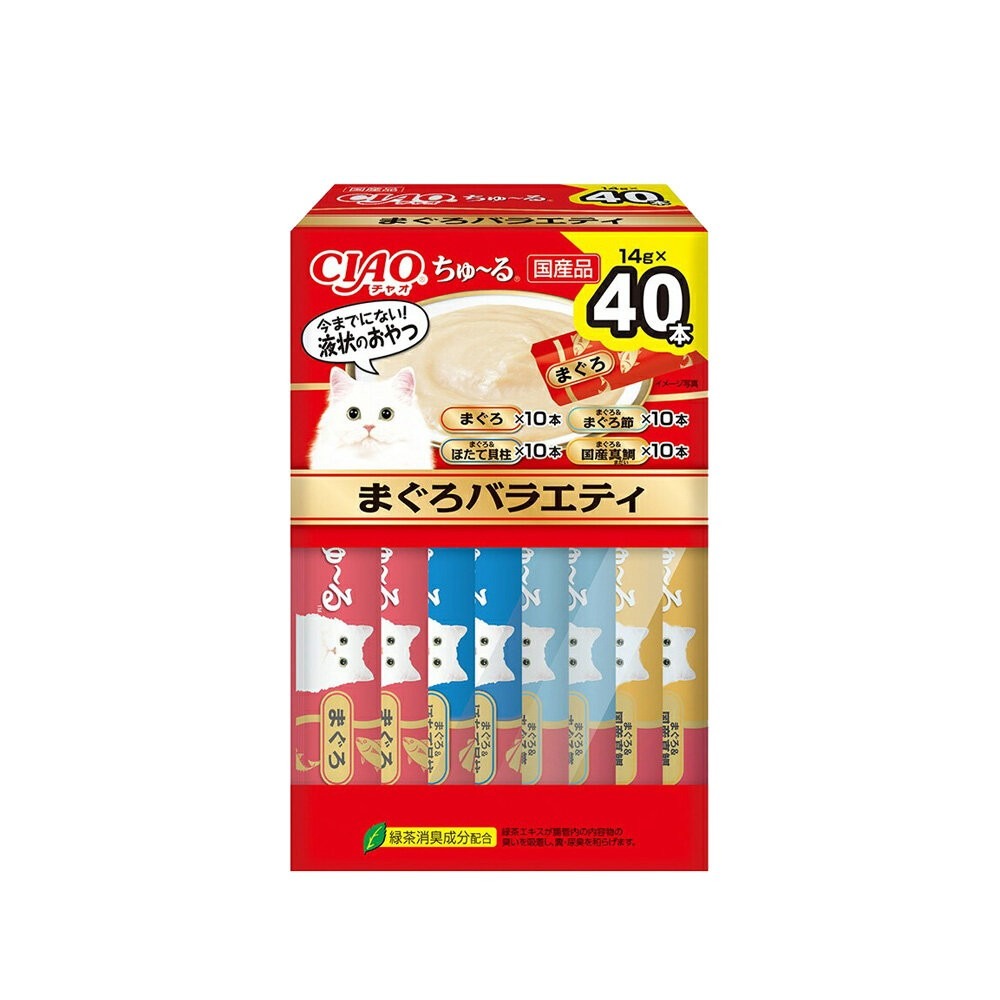Ciao 桶裝 啾嚕肉泥 盒裝/桶裝 鮪魚綜合海陸 雞肉綜合海鮮 綜合營養 貓零食 貓肉泥『林口旗艦店』-規格圖10