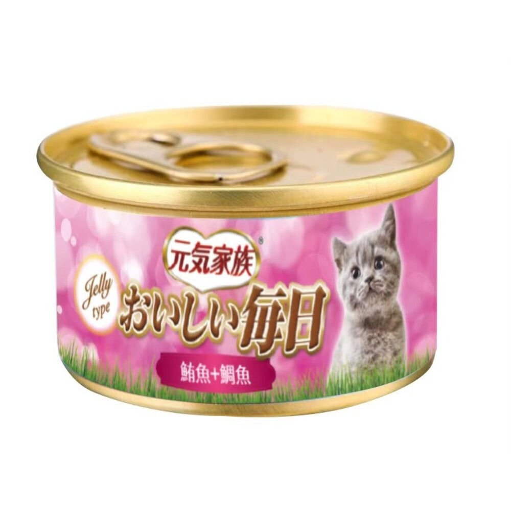 元氣家族 每日貓罐 卡蘿貓罐 80g 【單罐】卡蘿化毛配方 金罐 化毛罐 貓罐頭『林口旗艦店』-規格圖10