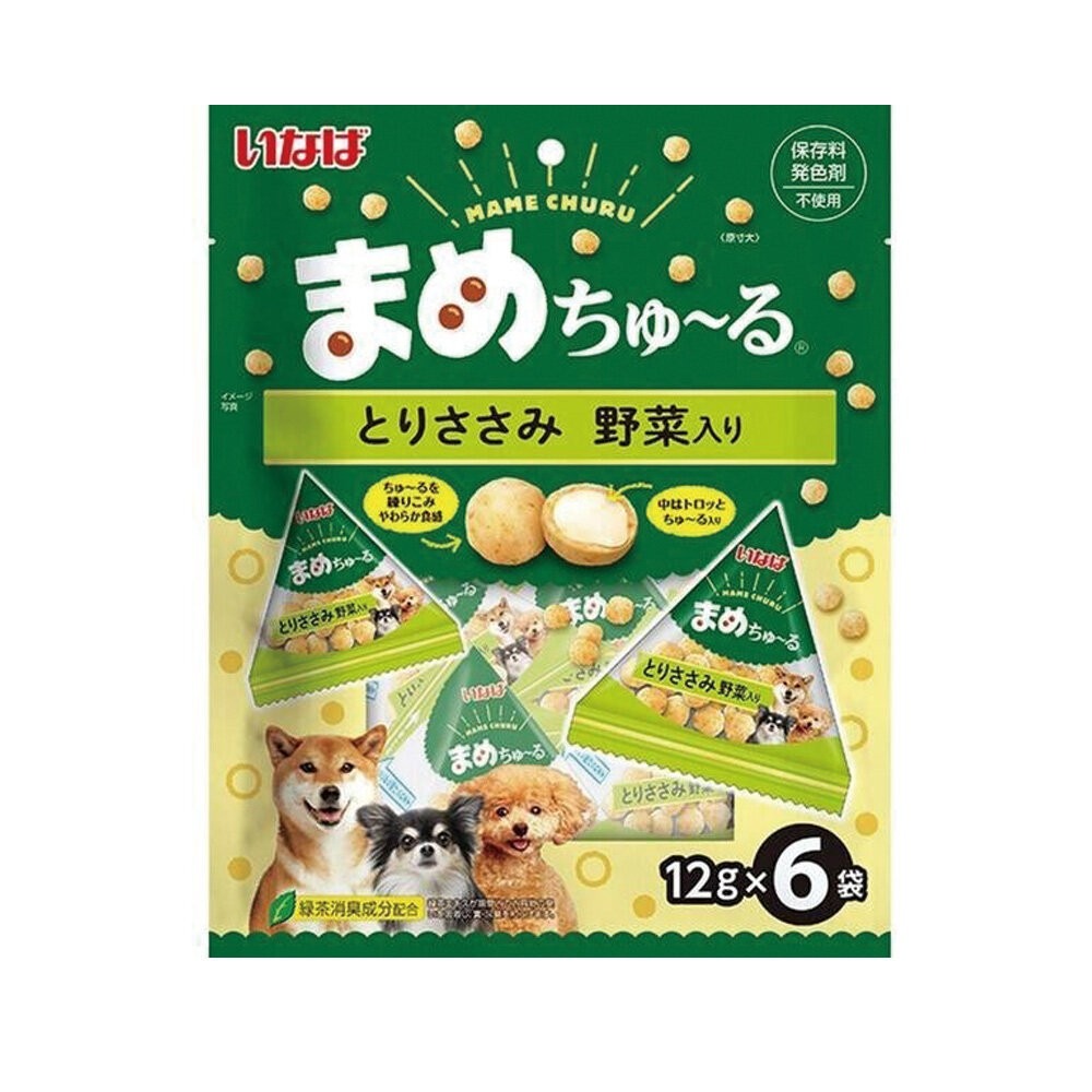日本 CIAO  犬用 WAN啾嚕比零食系列 12gx3入/包 犬用零食 肉泥捲心酥 公司貨 狗零食『林口旗艦店』-規格圖7