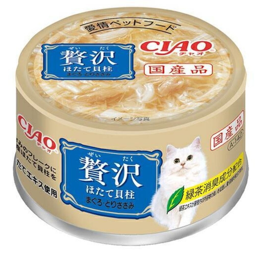 日本 CIAO 貓罐頭【24罐組】乳酸菌主食罐 奢侈罐 多樂米罐頭 主食罐 貓罐頭『林口旗艦店』-規格圖9