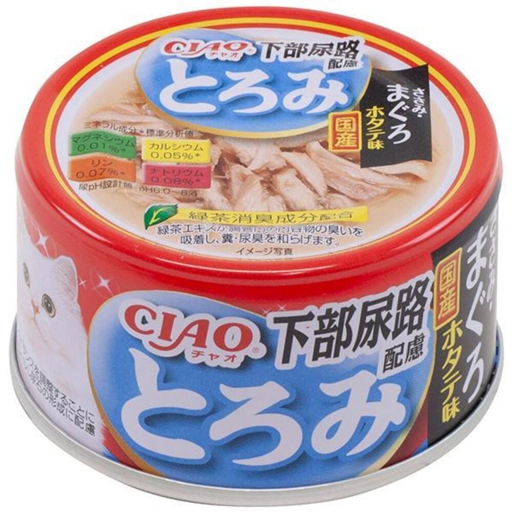 日本 CIAO 貓罐頭【24罐組】乳酸菌主食罐 奢侈罐 多樂米罐頭 主食罐 貓罐頭『旺城寵物』-規格圖3