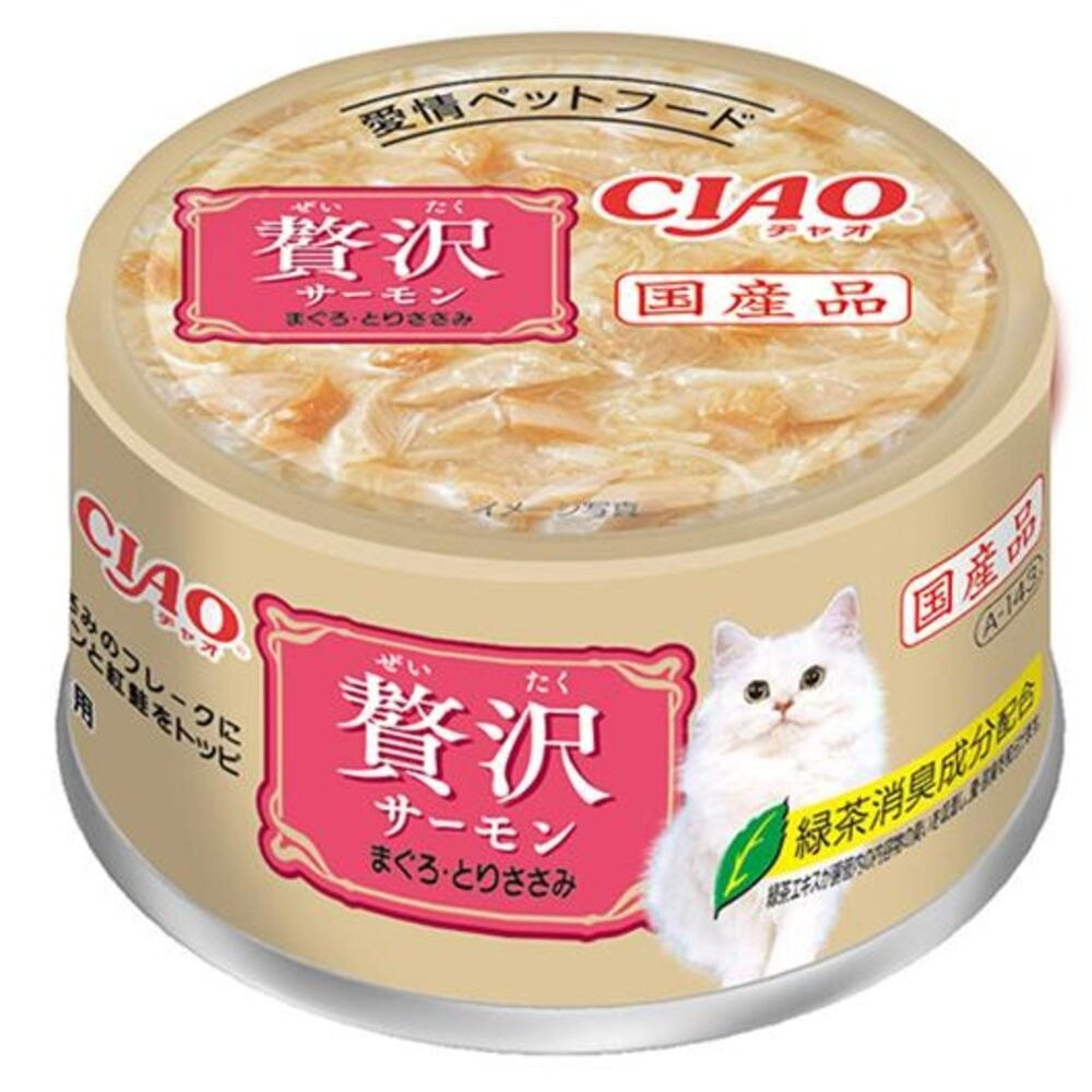 日本 CIAO 貓罐頭【單罐】乳酸菌主食罐 奢侈罐 多樂米罐頭 主食罐 貓罐頭『林口旗艦店』-規格圖8