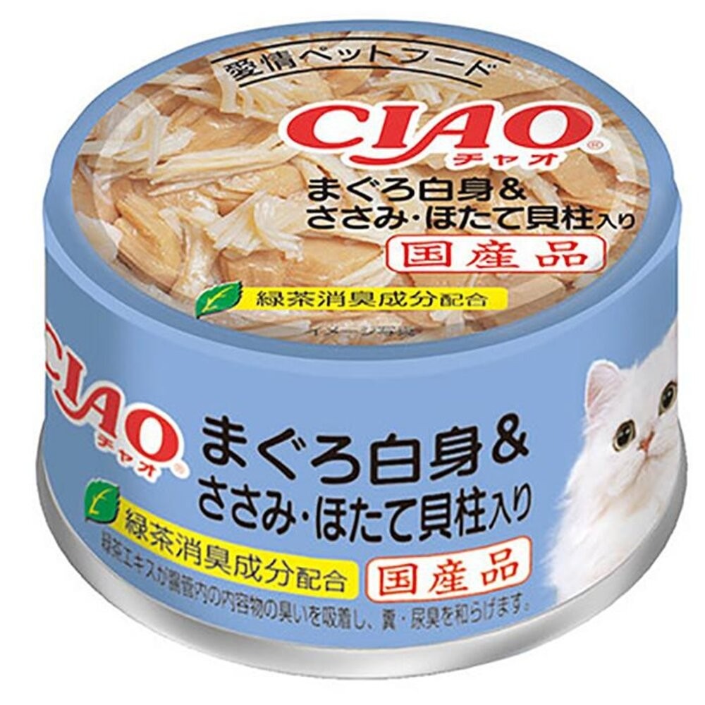 日本 CIAO 旨定罐 貓罐 85g【單罐】副食罐 湯罐 鮮肉罐 補水罐 貓罐頭『林口旗艦店』-規格圖5