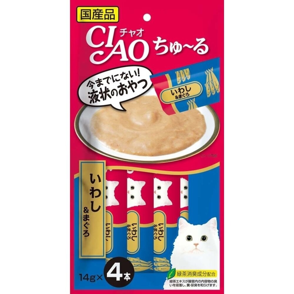 日本 CIAO 啾嚕貓肉泥 14gX4入 啾嚕肉泥  旨定罐肉泥 炙燒肉泥 貓奴必備 貓咪最愛 貓肉泥『旺城寵物』-規格圖8