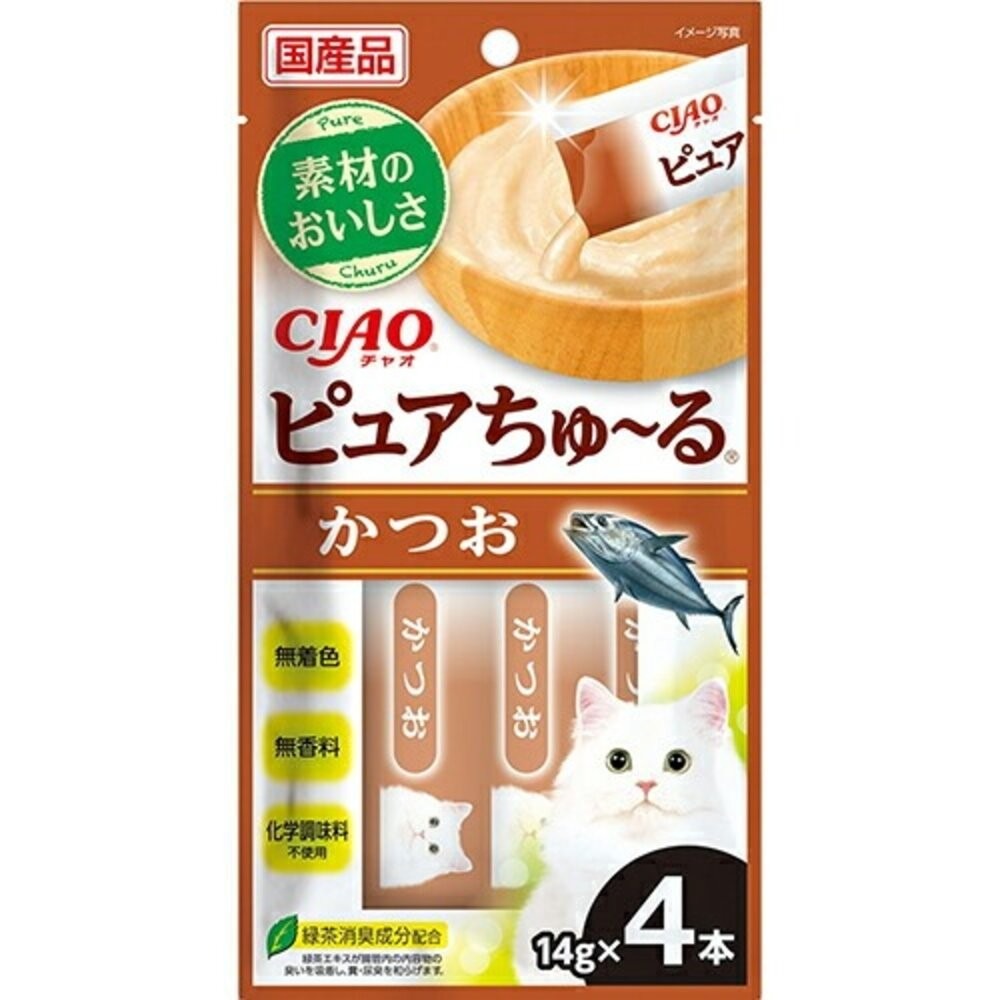 日本 CIAO 啾嚕貓肉泥 綜合營養食 炙燒 寒天肉泥 和風魚乾 Pure肉泥 旅日吧 好牙貓肉泥 貓肉泥『WANG』-規格圖9
