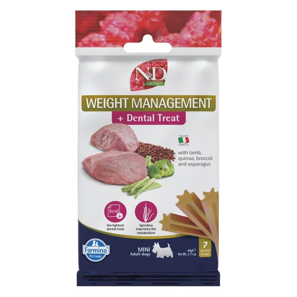 義大利 Farmina 法米納 犬用潔牙骨7支(60g) 天然亮毛 天然藜麥 天然處方系列 狗零食『林口旗艦店』-規格圖11