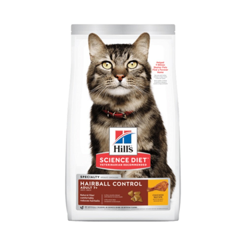 Hill＇s 希爾思 貓飼料 1.36kg-4kg 幼貓 成貓 高齡貓 室內貓 化毛 泌尿 貓乾糧 貓主食-規格圖5