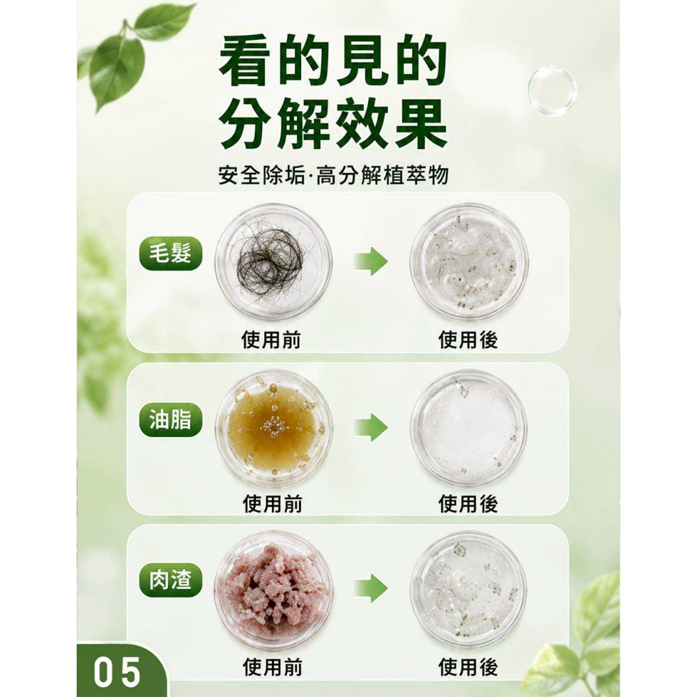 柚享淨 文旦酵素柚淨plus通水管凝膠350ml/分解堵塞髒污/不易傷水管/排水更順暢-細節圖6