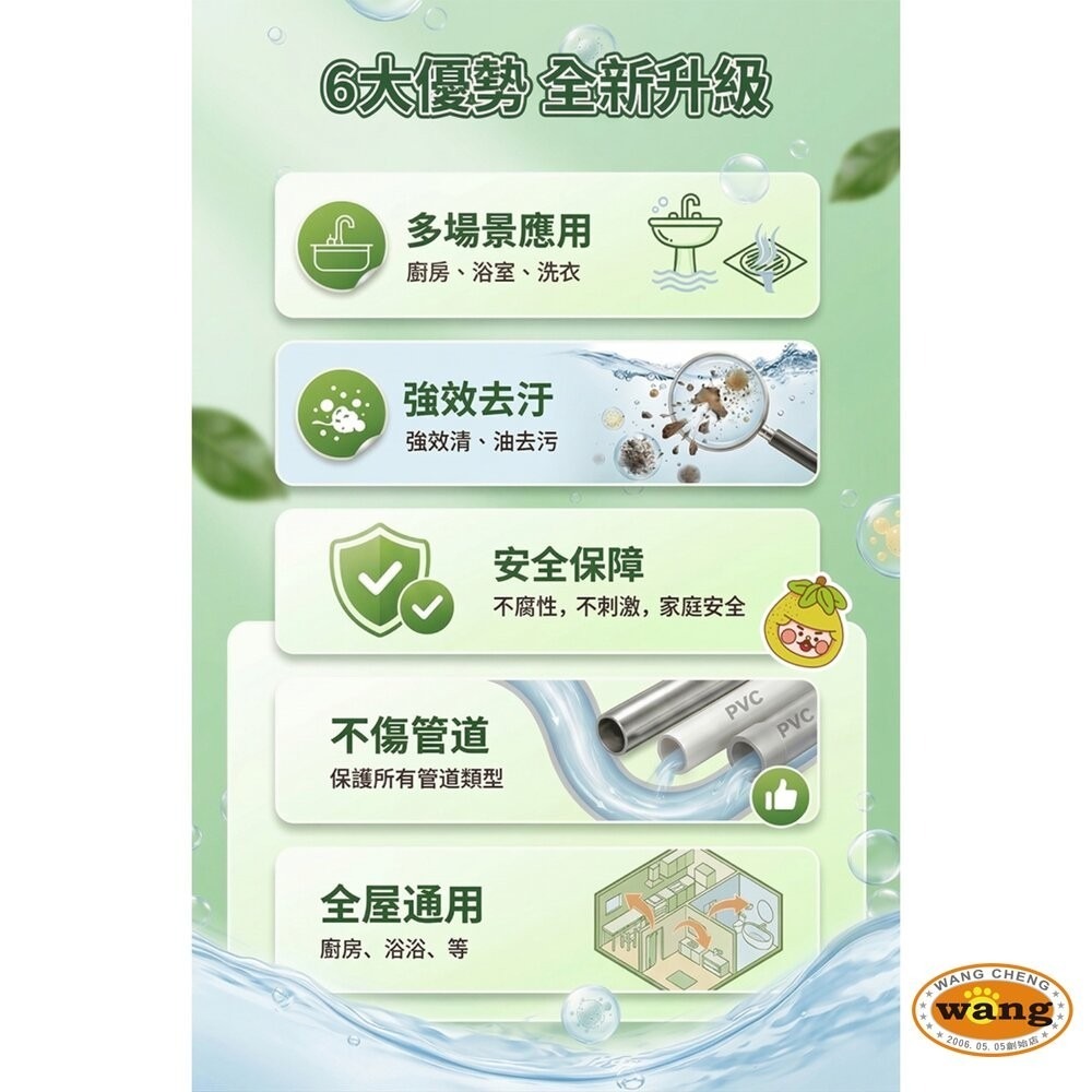 【浴室廚房強效清潔組】柚享淨｜除垢＋通管雙效搭配(除水垢泡沫500ml＋通水管凝膠350ml)-細節圖4
