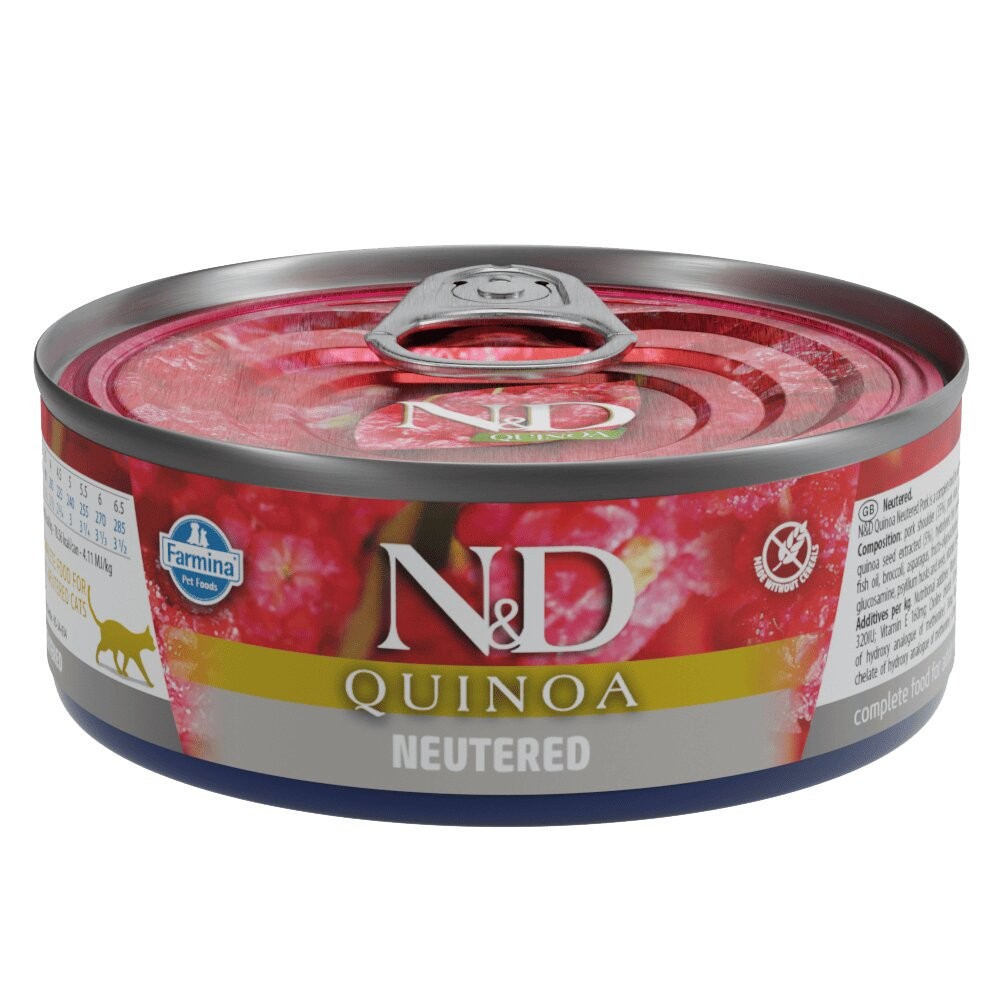 Farmina 法米納｜天然處方貓罐 頂級無穀 黎麥無穀  罐頭 主食罐 主食貓罐 貓罐頭『WANG』-規格圖10