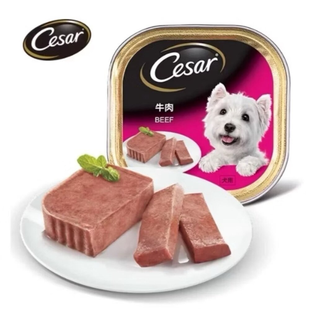 Cesar 西莎 精緻風味餐盒 24入 48入 (100g/盒) 寵物 狗罐頭/濕糧 狗餐盒『林口旗艦店』-規格圖6