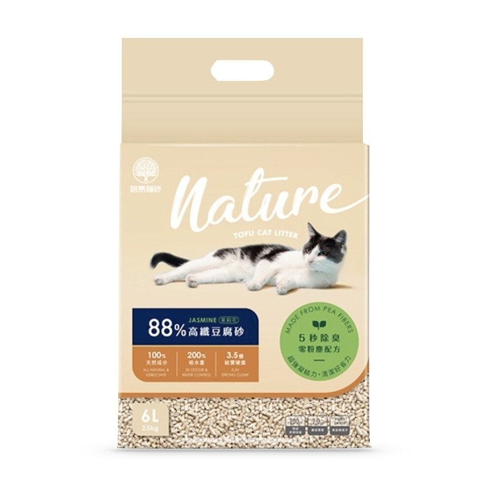 高纖豆腐砂 茉莉真花6LX6包