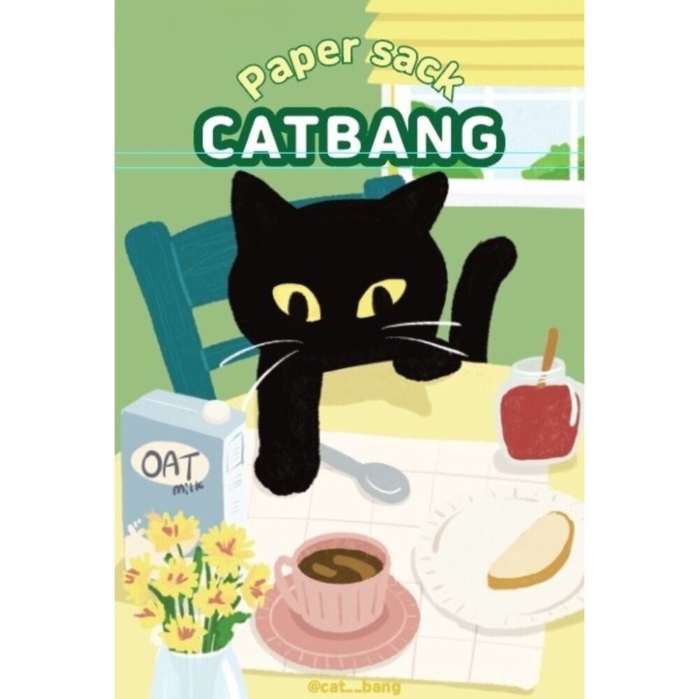 韓國 CATBANG 環保舒適貓窩 舒適貓籃 貓咪紙袋 貓抓板 貓窩 貓睡床『林口旗艦店』-規格圖11