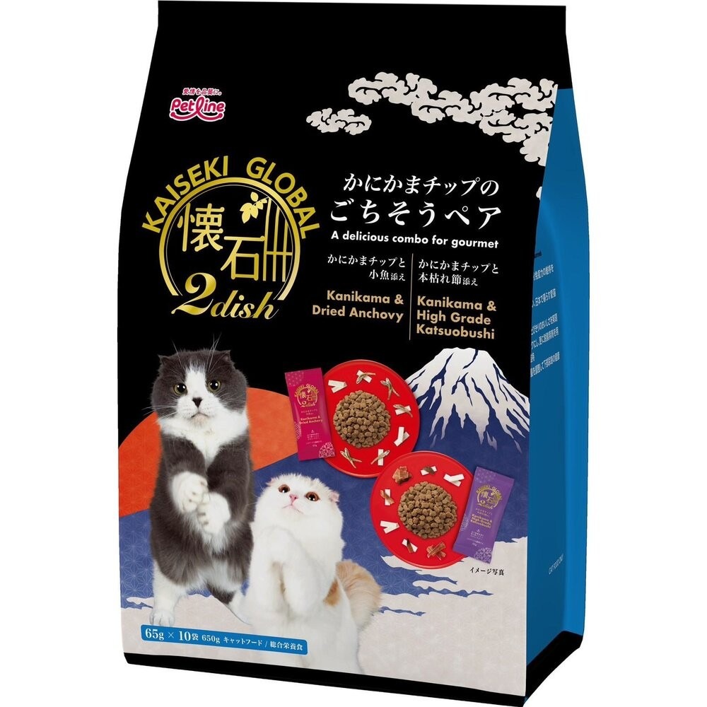 日本 日清 克拉 綜合貓糧 毛玉綜合 金懷石 2dish 雙拼貓糧 極品五味幸福貓糧 貓主食 貓飼料『林口旗艦店』-規格圖11