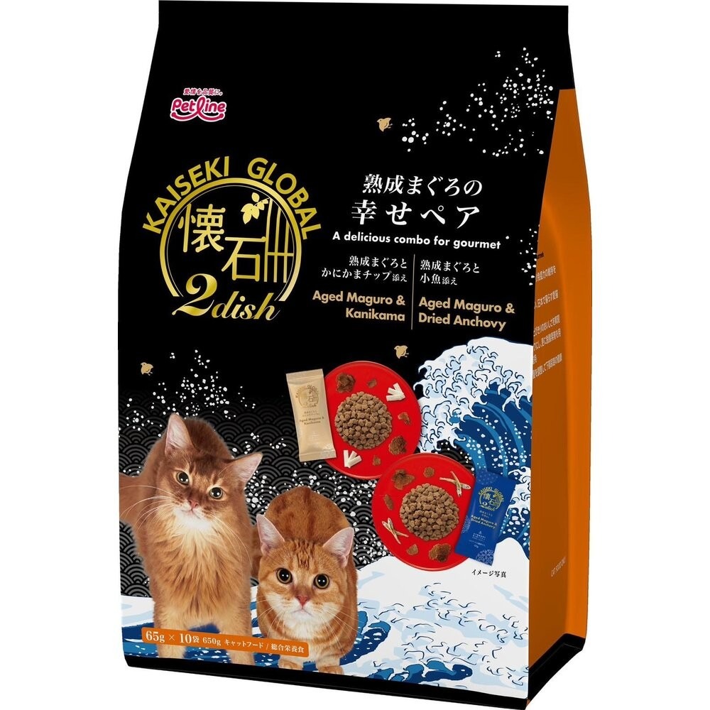 日本 日清 克拉 綜合貓糧 毛玉綜合 金懷石 2dish 雙拼貓糧 極品五味幸福貓糧 貓主食 貓飼料『林口旗艦店』-規格圖11