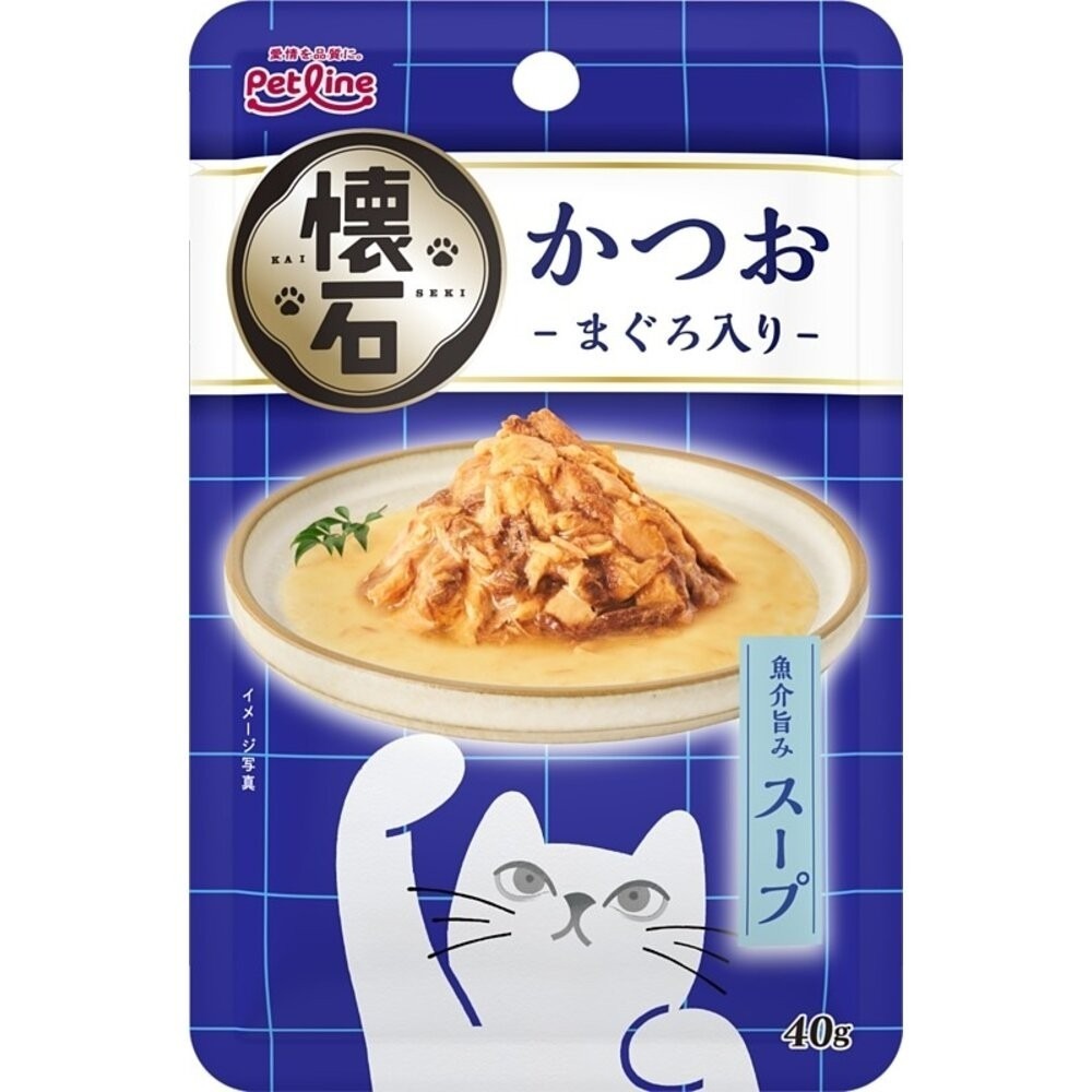 日本 日清 金懷石海鮮貓餐包 40g【單包】懷石餐包 海鮮餐包 湯包 補水餐包 貓餐包『林口旗艦店』-規格圖8