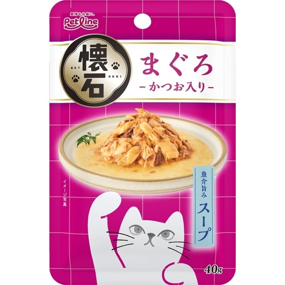 日本 日清 金懷石海鮮貓餐包 40g【單包】懷石餐包 海鮮餐包 湯包 補水餐包 貓餐包『林口旗艦店』-規格圖8