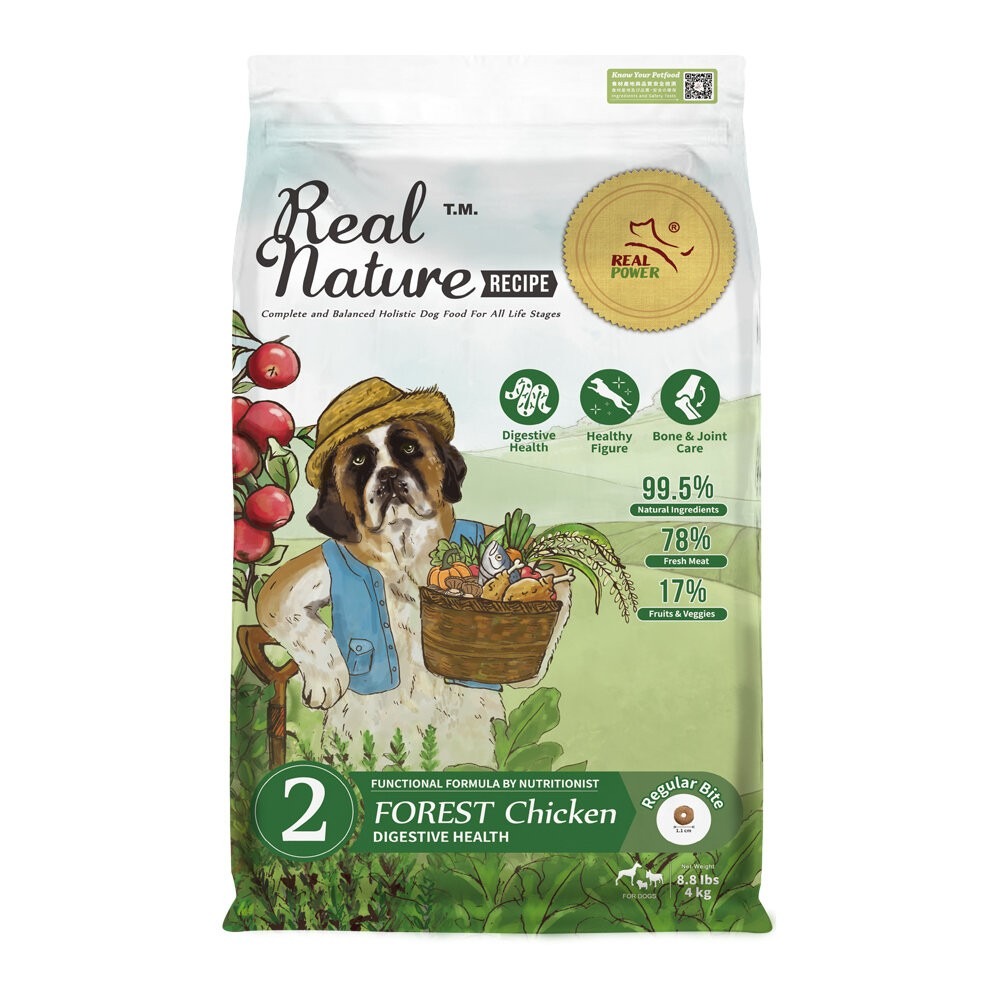 Real Power 瑞威 全齡狗飼料 2kg-4kg 腸胃 亮毛  關節心臟 狗乾糧 狗主食『林口旗艦店』-規格圖6