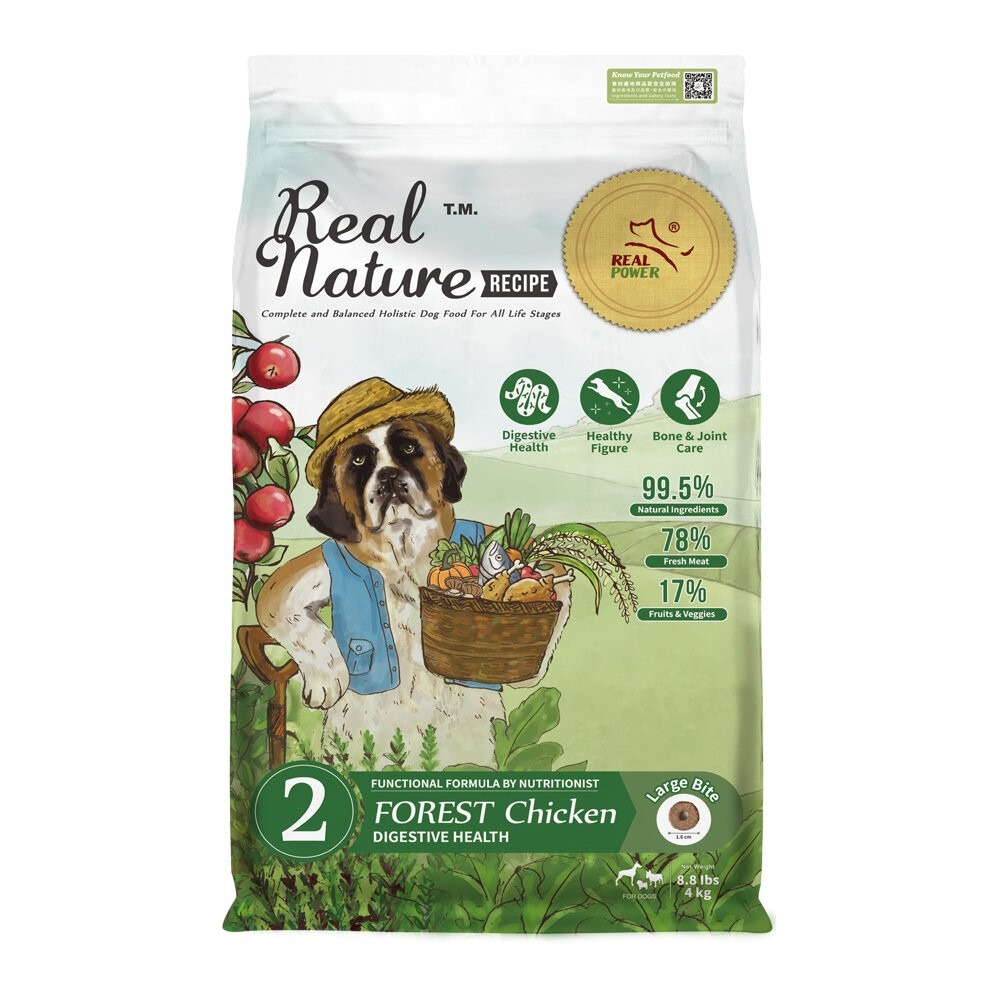 Real Power 瑞威 全齡狗飼料 2kg-4kg 腸胃 亮毛  關節心臟 狗乾糧 狗主食『林口旗艦店』-規格圖6