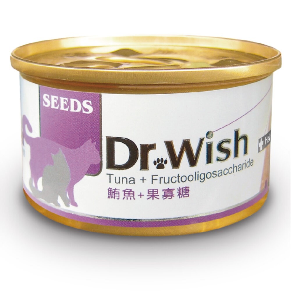 SEEDS 惜時 聖萊西 Dr. Wish 愛貓營養食罐頭【24罐組】 85g 肉泥狀設計 貓罐頭『旺城寵物』-規格圖11