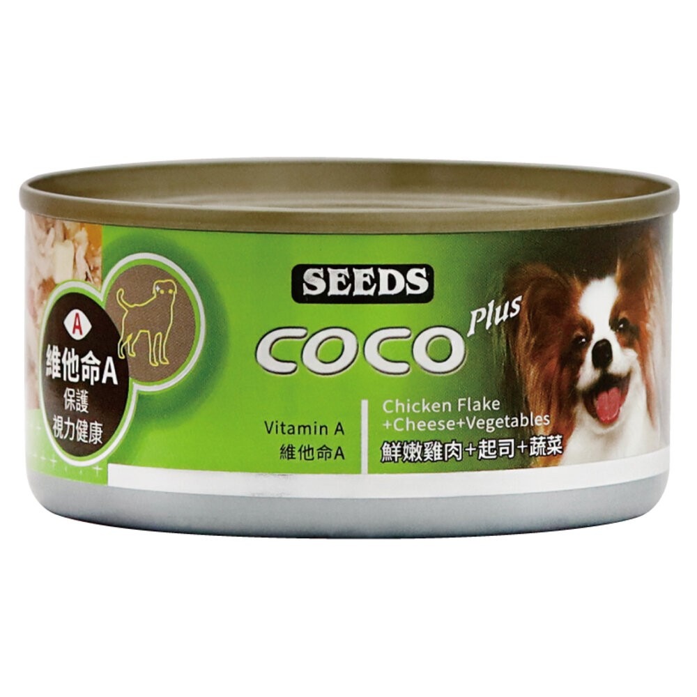 SEEDS 惜時 聖萊西 COCO PLUS愛犬機能餐罐【24罐組】 80g/170g 副食罐 狗罐頭『旺城寵物』-規格圖10
