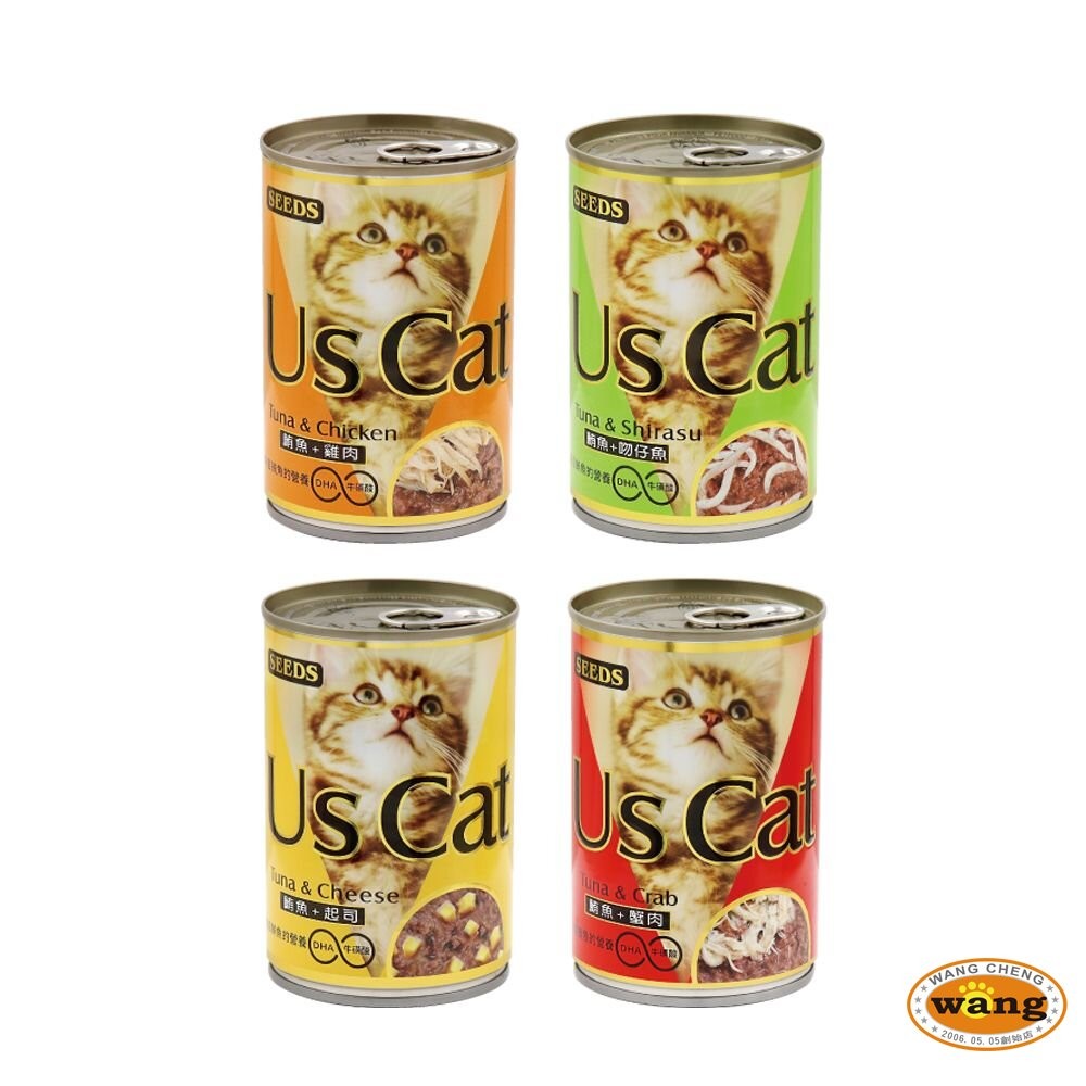 【24罐組】SEEDS 惜時 聖萊西 貓罐頭400g US CAT 愛貓餐罐  貓罐頭『林口旗艦店』-細節圖2