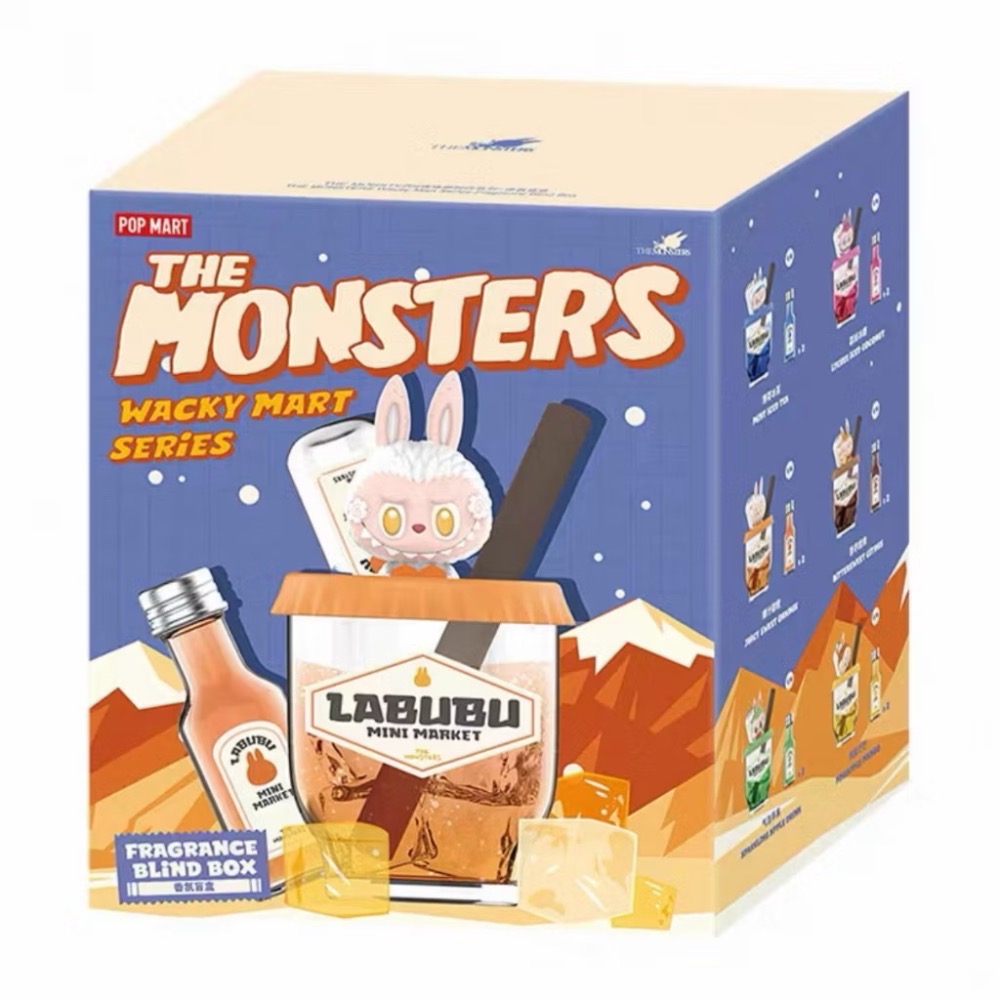 『正版現貨✨』 the monster labubu 泡泡瑪特 調酒造型室內香氛 搞怪便利店系列 官方正品-細節圖4