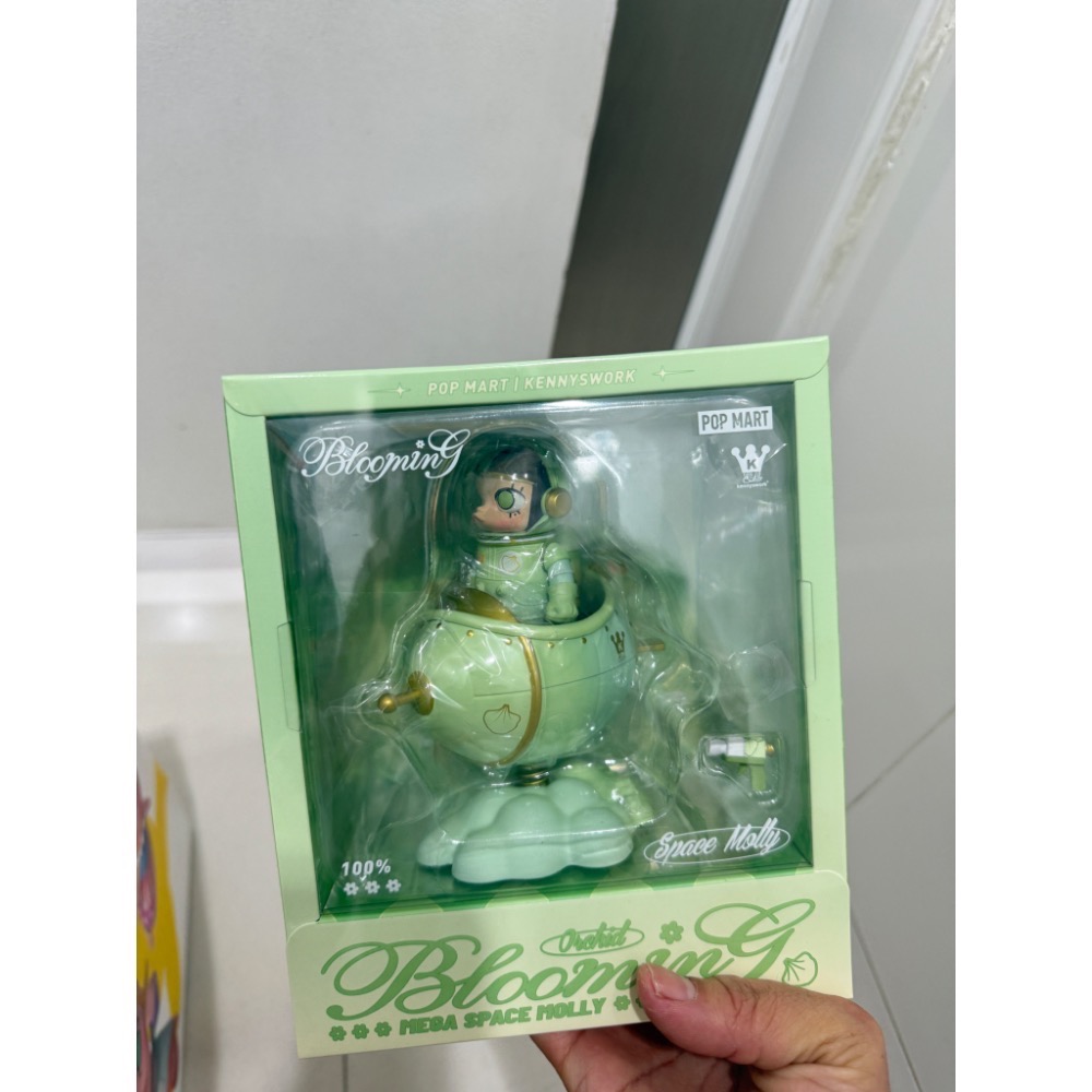 『正版現貨✨24h出貨』 mega space molly 泡泡瑪特 泰國限定 POP MART MOLLY 100%-細節圖4