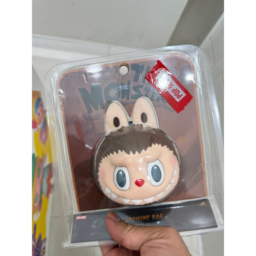 100%官方正品👑labubu 耳機包 拉布布 泰國popmart拉袍門市購入