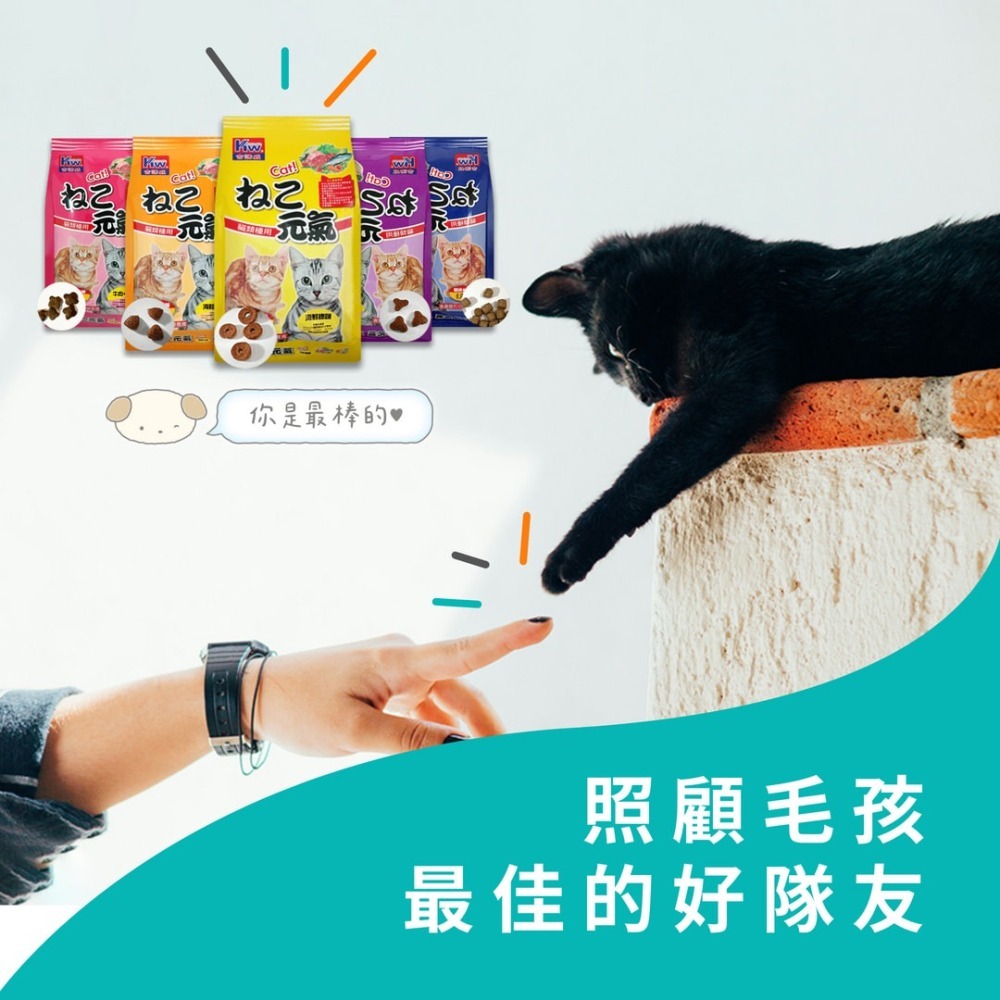 KITTWAKE吉諦威-元氣貓貓糧1.5kgx2包(海陸大餐) 貓飼料 喵星人 寵物飼料 貓糧 寵糧 全齡貓 湧笙-細節圖6