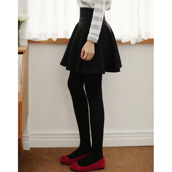 韓國製 保暖直紋針織毛褲襪-細節圖6