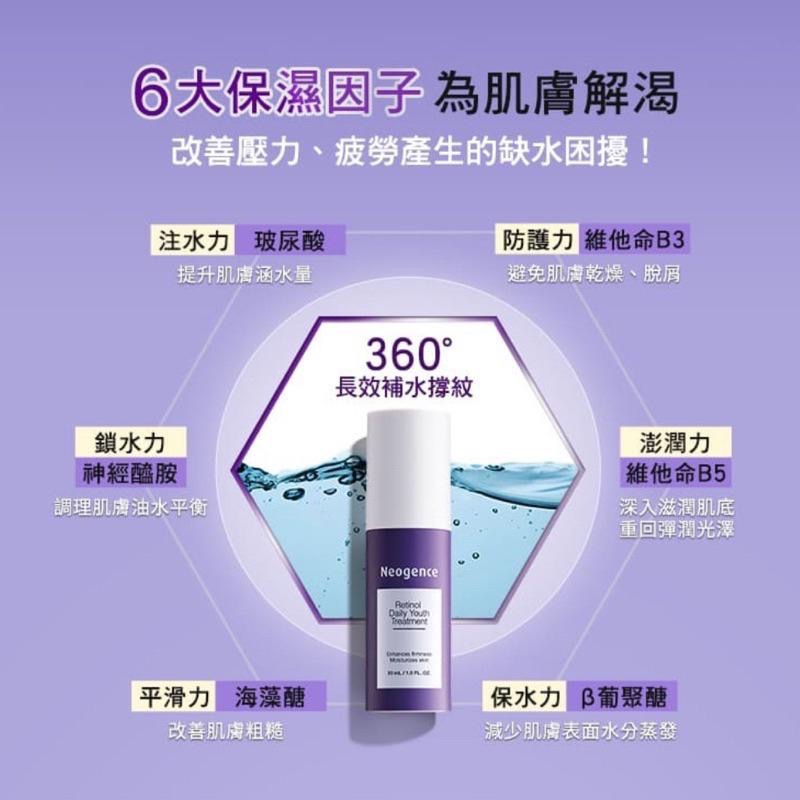 早C晚A❤️霓淨思1%全效新生A醇精萃10ml 30ml/1.8%超效逆時A醇精華/1%極效撫紋A醛眼霜-細節圖3
